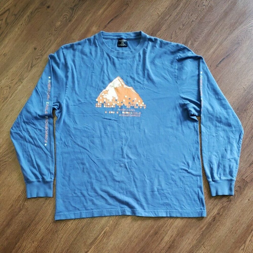 Y2K Vintage American Eagle Snowboards M Longsleeve